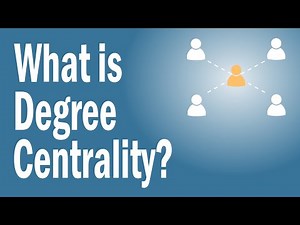 What is Degree Centrality?