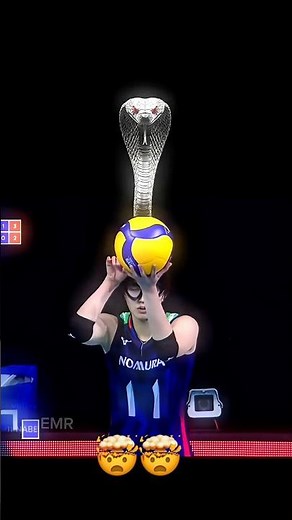 Cobra Serve🤯🐍 #volleyball #haikyuu #volleyballlife #volleyballworld #volleyballplayer #volley