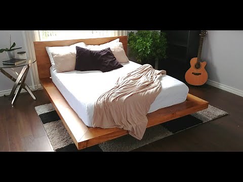 "Floating" Platform Bed