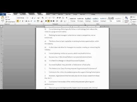 How to set the Headers and footers in Microsoft Word 2010