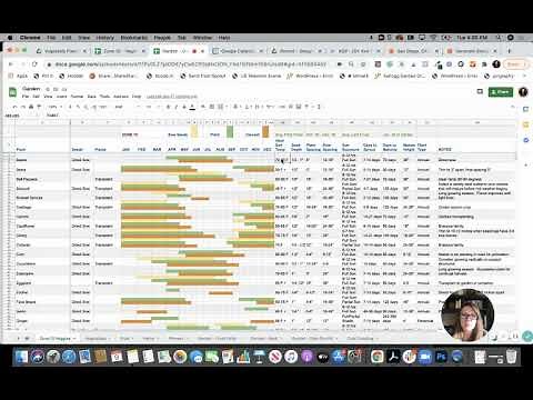 How To Create & Use A Vegetable Planting Chart