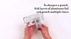 We R Memory Keepers Word Punch Board