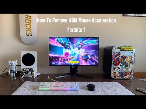 How to Disable / Remove Mouse Acceleration in Fortnite Console KBM ( PS4 + Xbox )