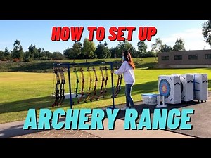 How to Set Up an Archery Range (At my school Archery Club)