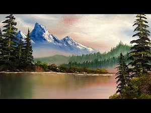 Easy Landscape Painting Tutorial for beginners | How to paint a Landscape using oil paints #5