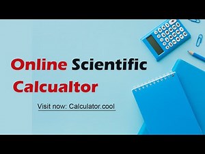 How to Use Online scientific calculators 💻