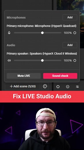 Fix Audio Problems in TikTok LIVE Studio Easily
