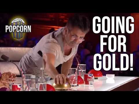 TOP 10 of Simon Cowell's GOLDEN BUZZER Auditions on Britain's Got Talent!