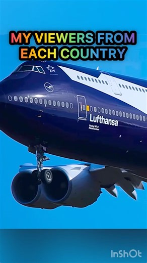 My viewers from each country #aviation #country ￼