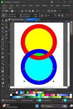 Como criar efeitos com a ferramenta de preenchimento inteligente no Corel DRAW.