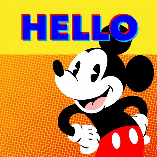 In honor of Deaf History Month, learn to sign “Hello!” in American Sign Language with the handy help of Mickey. | Disney