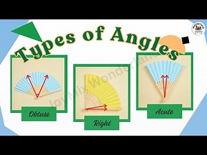 Angles | Basic of geometry | Types of angles | Educational Videos for Kids