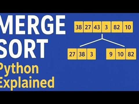 Python Merge Sort Tutorial Step-by-Step Implementation & Explanation