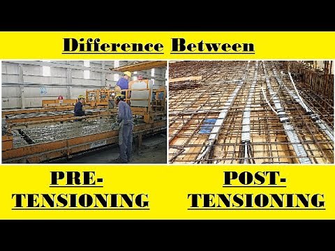 Pre Tensioning VS Post Tensioning