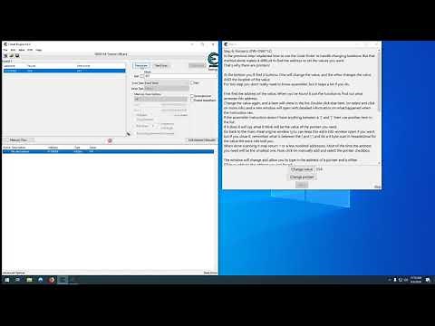 Cheat Engine Step 6 - Basic Pointers