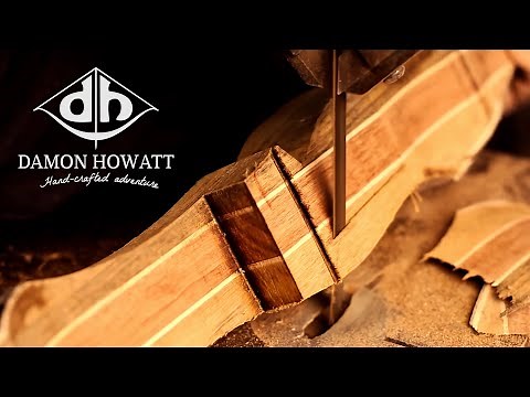 How We Make A Traditional Recurve Bow | Damon Howatt Bows