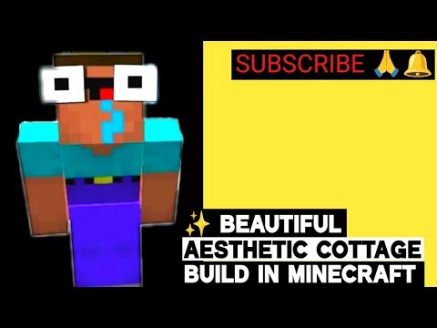 ✨ Beautiful Aesthetic Cottage Build in Minecraft | Easy Cottagecore Tutorial