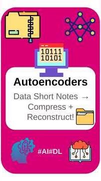 Autoencoders in Deep Learning | Zip & Unzip Analogy | Explained in Tamil | AI shorts