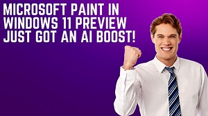 Windows 11 Preview: Microsoft Paint Gets a Copilot Icon!