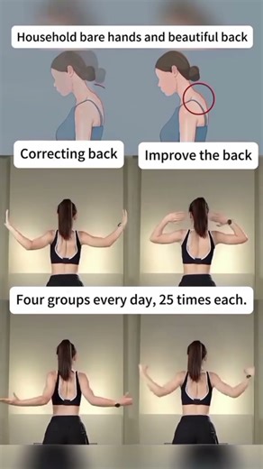 Exercise for straighten back 1