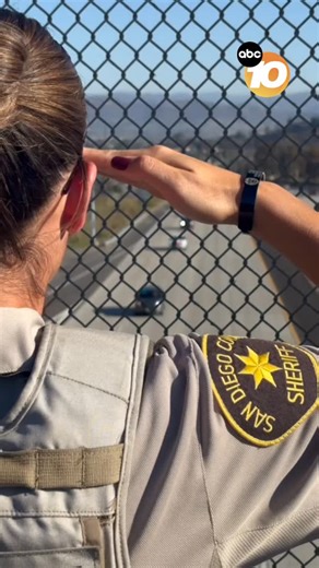 5.2K views · 2.4K reactions | A strong theme emerged Tuesday morning among people gathered to watch the motorcade for fallen Officer Lauren Craven's funeral procession. Some - related to first responders, say the officer's death struck a chord. Others say they will take any opportunity to honor first responders. | 10News – ABC San Diego KGTV | Facebook