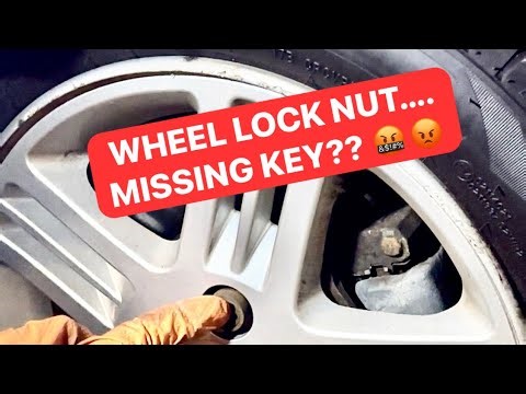 Wheel lock nut | Tutorial on extracting wheel lock nut…