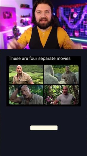 Os Filmes do THE ROCK são IGUAIS? 🤔🎬 #shorts