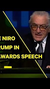 Robert De Niro Slams Trump in Gotham Awards Speech