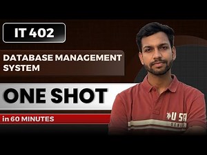 Database Management System One Shot | DBMS | IT 402 Class 10 | Complete Syllabus + Notes + Qs | CBSE