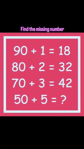 Find the missing number