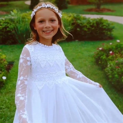 Nicolette's Couture Couture Style Lace Dress - Boho Tulle Gown