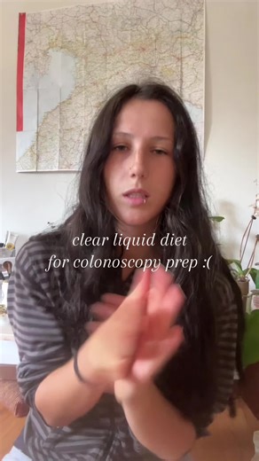 what i’ll be eating during my colonoscopy prep :) super not looking forward to it, but i’m 22 and im learning that it’s way more common than i thought to have to get one of these tests young. hoping this reaches someone else like me and this makes it feel a little more normal/ less scary ! #chronicillness #crohnsdisease #endometriosis