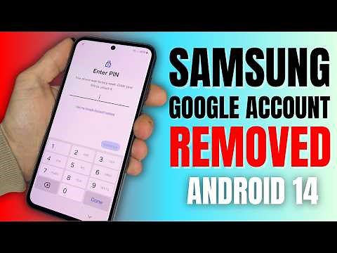 NEW METHOD | Samsung FRP Bypass | Android 15 | Google Account Remove