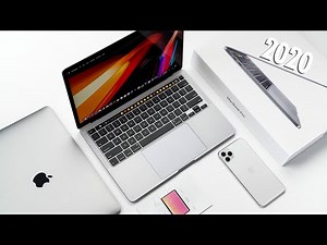 2020 13" MacBook Pro UNBOXING and SETUP