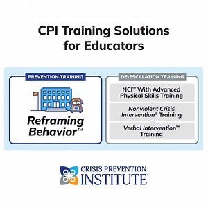 15 reactions | CPI’s trauma-informed training programs support the well-being of every student and educator by fostering a positive school culture and creating a safe, nurturing learning environment for all. See how our prevention and de-escalation training suite can make an impact in your school this year: https://bit.ly/3YlN5NT | Crisis Prevention Institute | Facebook