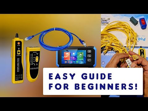 How to Use a Network Cable Tester – Easy Guide for Beginners! Trace & Test Ethernet Cables #rj45