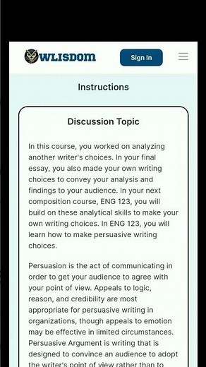 Mastering Persuasive Writing: ENG 122 8-1 Discussion Guide