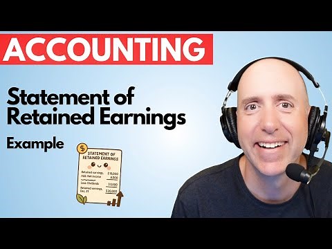 FA5 – How to Prepare a Statement of Retained Earnings - Step-by-Step Accounting Tutorial