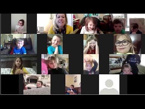 ZOOM CLASS MEETING KINDERGARTEN