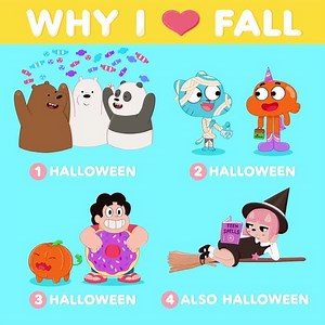 46K views · 299 reactions | Literally all we care about 驪 What's your fav thing about #Halloween? | Cartoon Network | Facebook