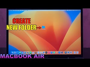 How to Create New Folder on MACBOOK