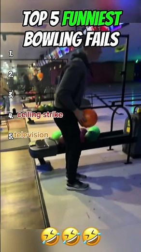 Top 5 Funniest Bowling Fails of All Time 🎳🤣