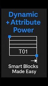 Revolutionize Your AutoCAD Workflow with Dynamic Attribute Blocks