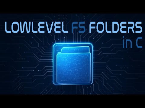 #OSdev 06 Lowlevel filesystem folders