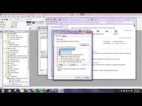 Set PLC IP address with BOOTP