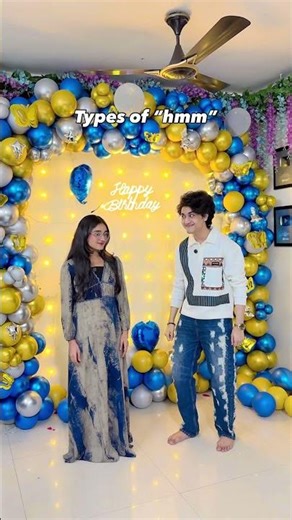 Types of “hmm”🤣 #zidaanshahidaly #brothersister #shorts