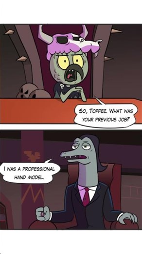 Toffee Was a Hand Model 🖐️ SVTFOE Comic