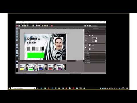 Zebra: CardStudio DesignStudio - Database Change (Guide 5/6)