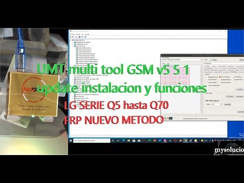 UMT multi tool GSM v5 5 1 update instalacion y funciones