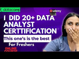 Best CERTIFICATE to get a DATA ANALYST job in 1-2 months